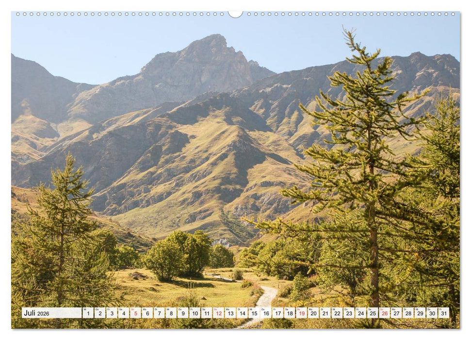 Piemont und Aostatal (CALVENDO Premium Wandkalender 2026)