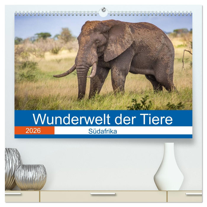 Wunderwelt der Tiere - Südafrika (CALVENDO Premium Wandkalender 2026)