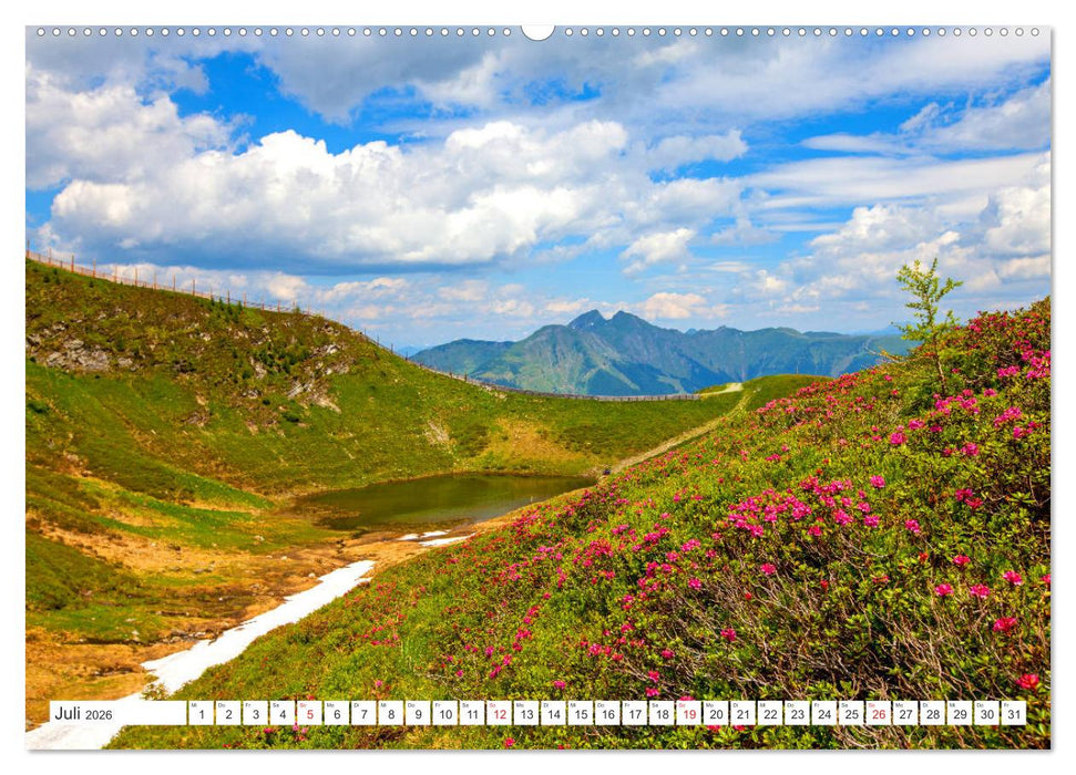 5 Gipfel-Tour in Rauris (CALVENDO Premium Wandkalender 2026)