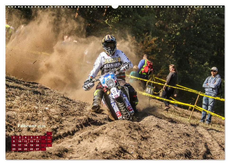 Enduro Mit Speed durch`s Gelände (CALVENDO Wandkalender 2026)