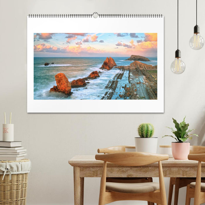 Wilde und romantische Küsten (CALVENDO Wandkalender 2026)