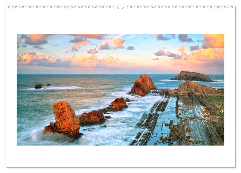 Wilde und romantische Küsten (CALVENDO Wandkalender 2026)