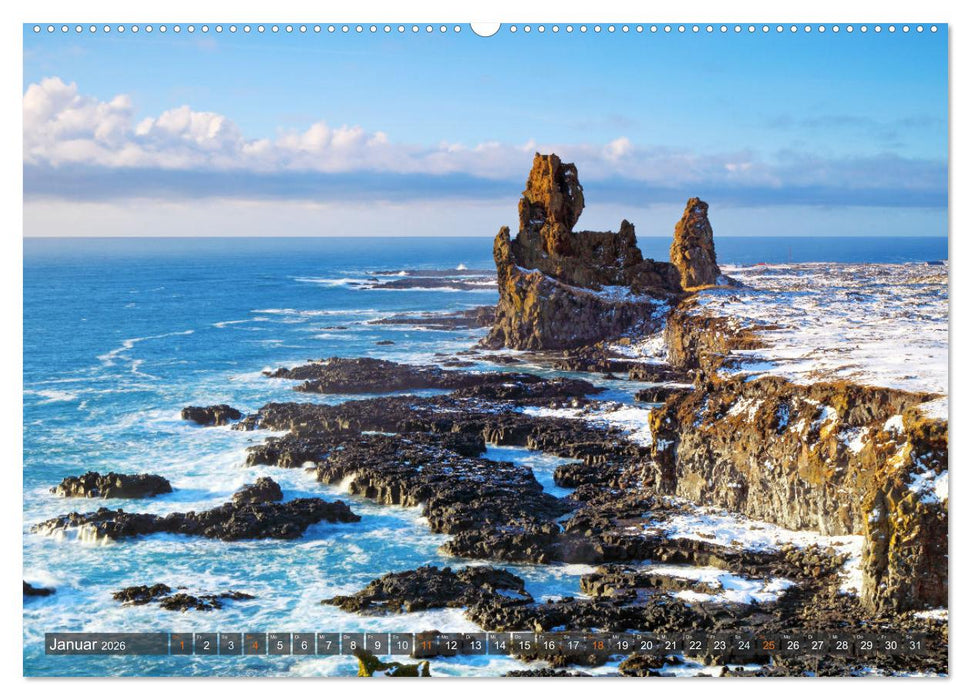 Wilde und romantische Küsten (CALVENDO Wandkalender 2026)
