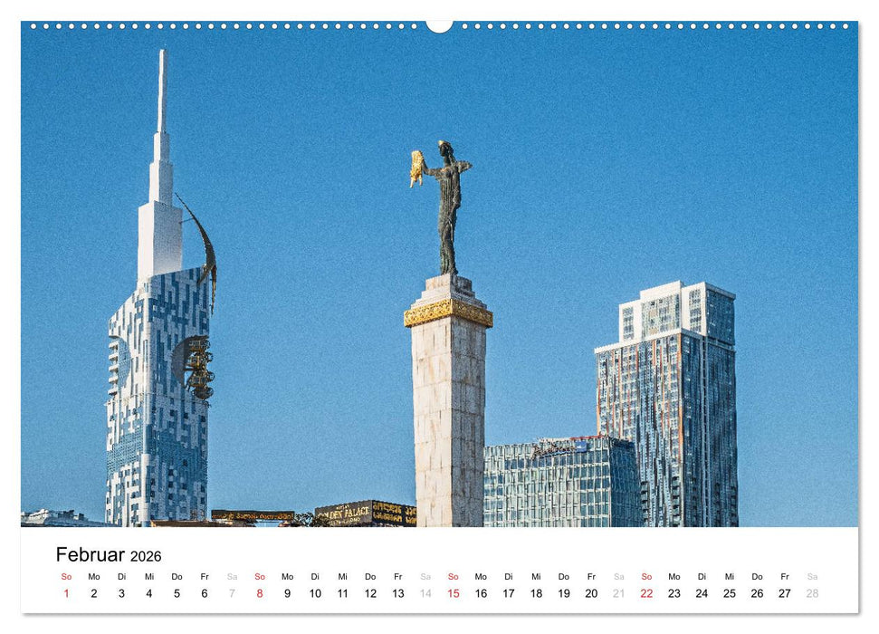 Eine Reise durch Georgien (CALVENDO Premium Wandkalender 2026)