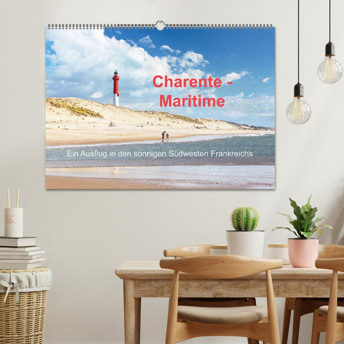 Charente-Maritime Ein Ausflug in den sonnigen Südwesten Frankreichs (CALVENDO Wandkalender 2026)