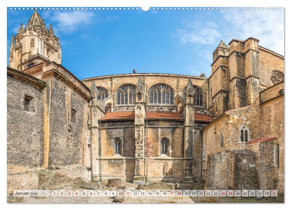 Nordspanien - Wunderschönes Asturien (CALVENDO Wandkalender 2026)