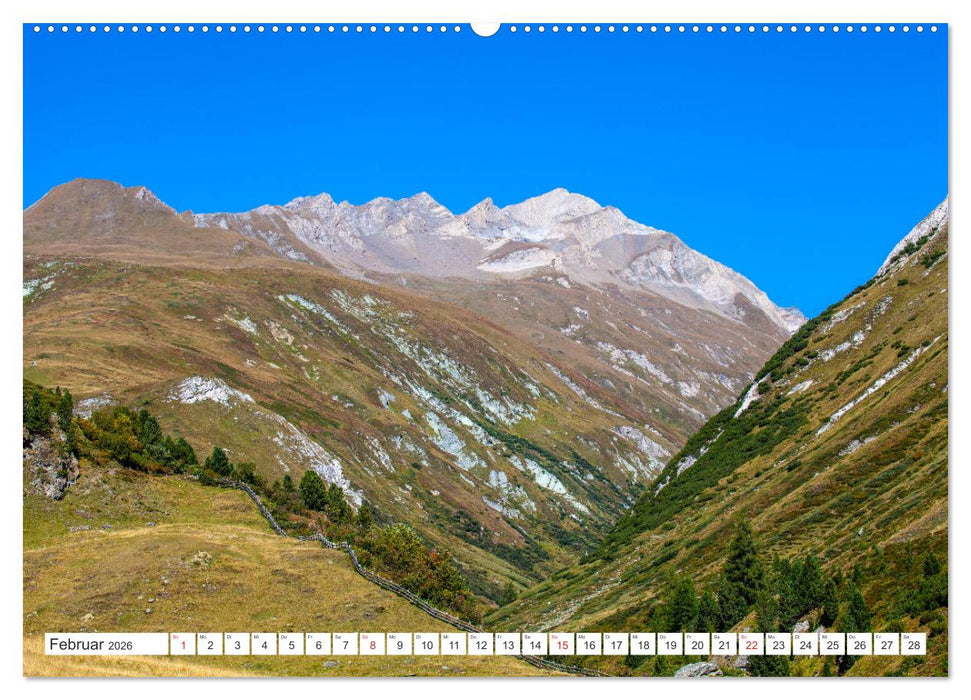 Jagdhausalm in Osttirol (CALVENDO Premium Wandkalender 2026)