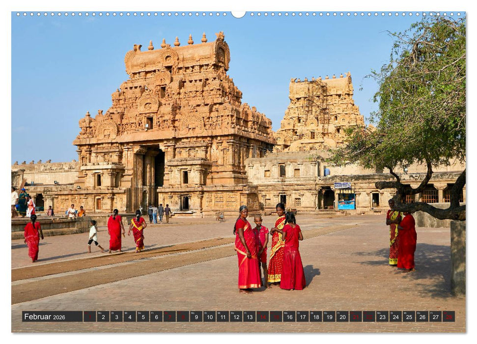 Indiens Tempel und Paläste (CALVENDO Premium Wandkalender 2026)
