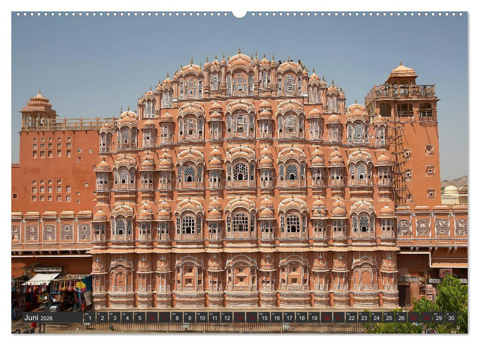 Indiens Tempel und Paläste (CALVENDO Premium Wandkalender 2026)
