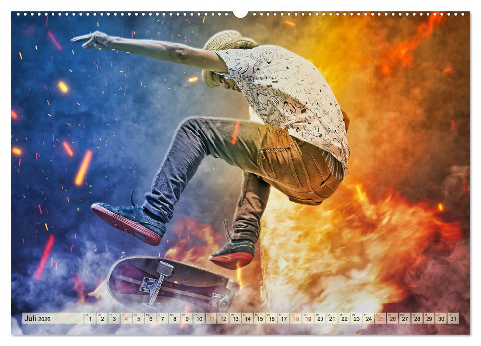 Faszination Sport (CALVENDO Premium Wandkalender 2026)