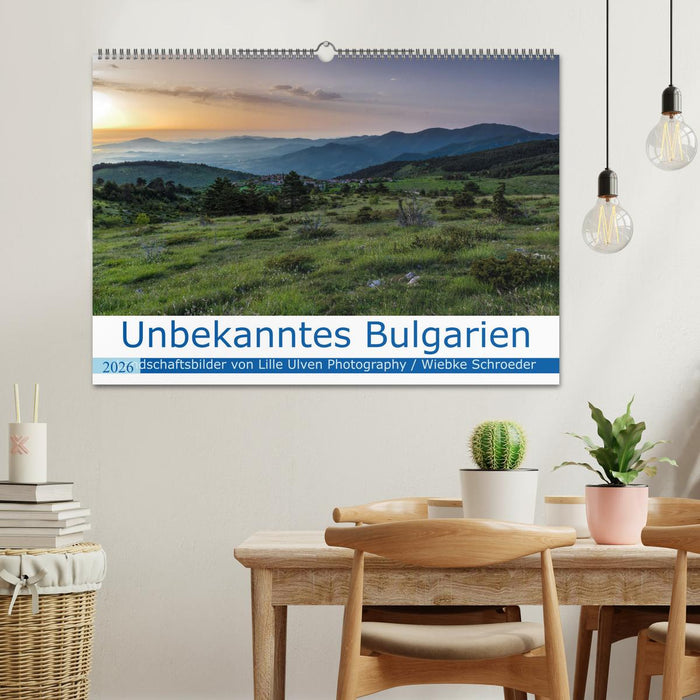 Unbekanntes Bulgarien (CALVENDO Wandkalender 2026)
