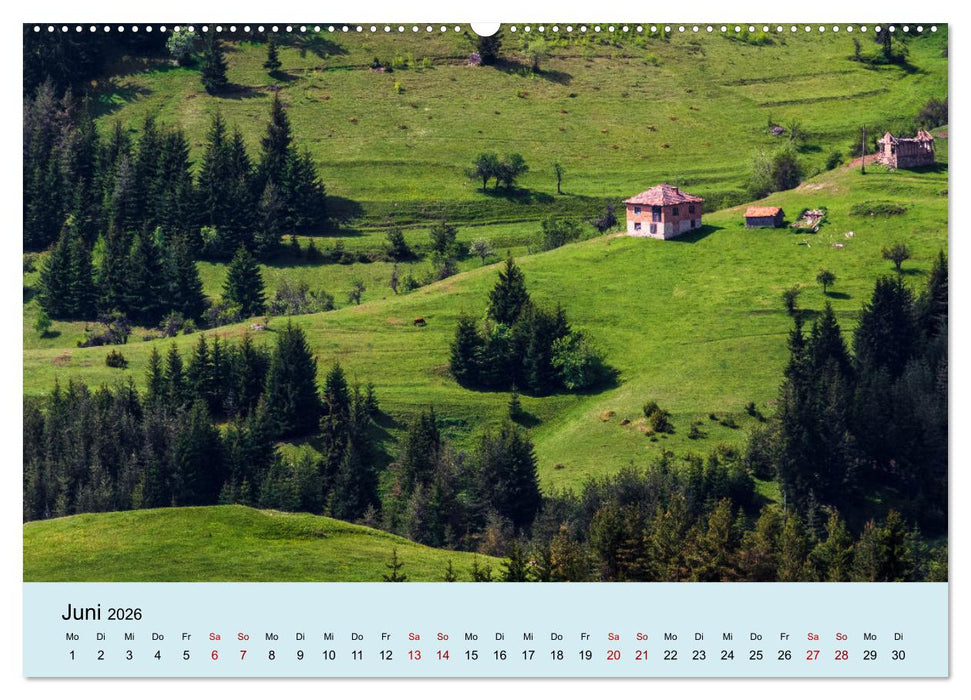 Unbekanntes Bulgarien (CALVENDO Wandkalender 2026)