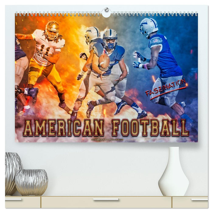 Faszination American Football (CALVENDO Premium Wandkalender 2026)