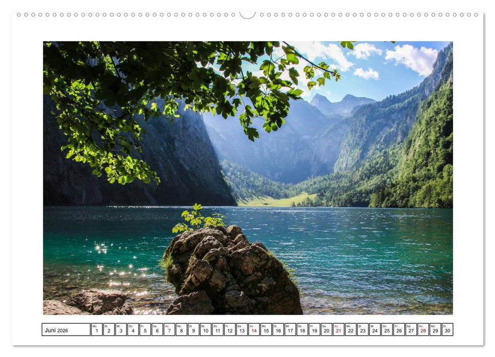 Sehnsuchtsorte im Berchtesgadener Land (CALVENDO Premium Wandkalender 2026)