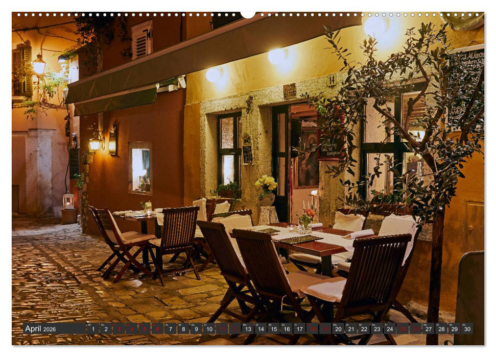 Rovinj, Perle Istriens (CALVENDO Premium Wandkalender 2026)