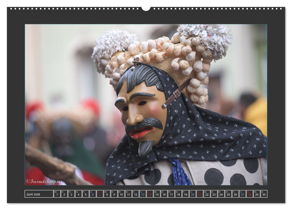 Narrentag Viererbund 2026 (CALVENDO Wandkalender 2026)