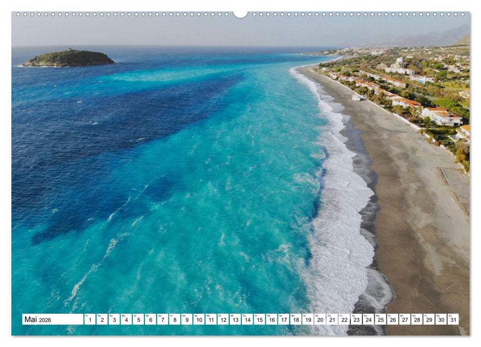 Kalabrien - Entlang der spektakulären Küste Süditaliens (CALVENDO Wandkalender 2026)