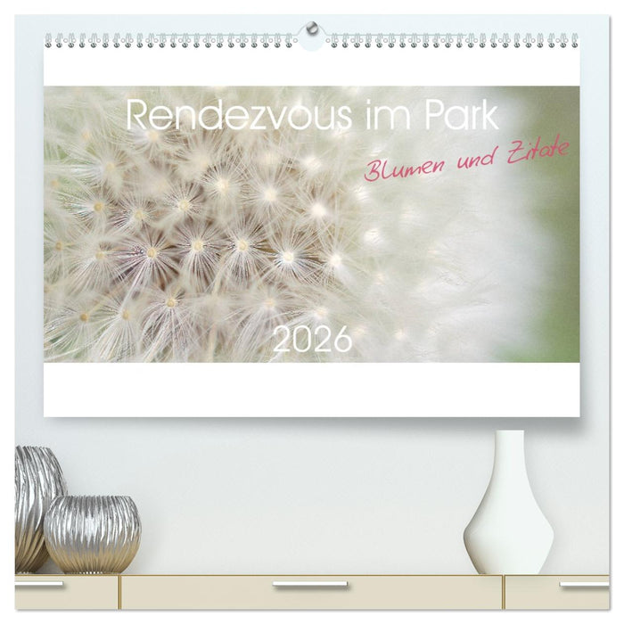 Rendezvous im Park (CALVENDO Premium Wandkalender 2026)