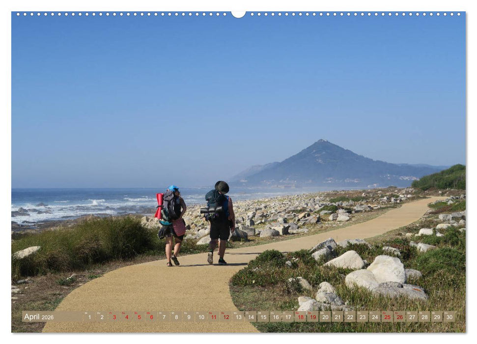 Von Porto nach Santiago de Compostela (CALVENDO Premium Wandkalender 2026)