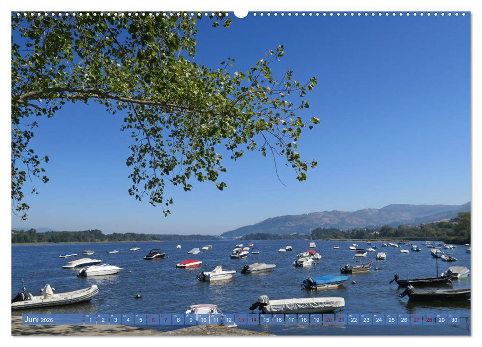 Von Porto nach Santiago de Compostela (CALVENDO Premium Wandkalender 2026)