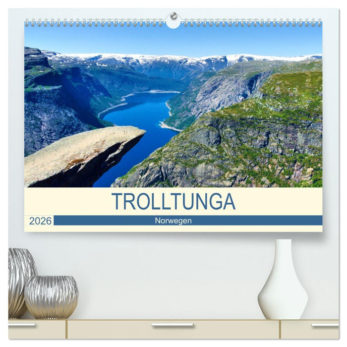 Trolltunga (CALVENDO Premium Wandkalender 2026)