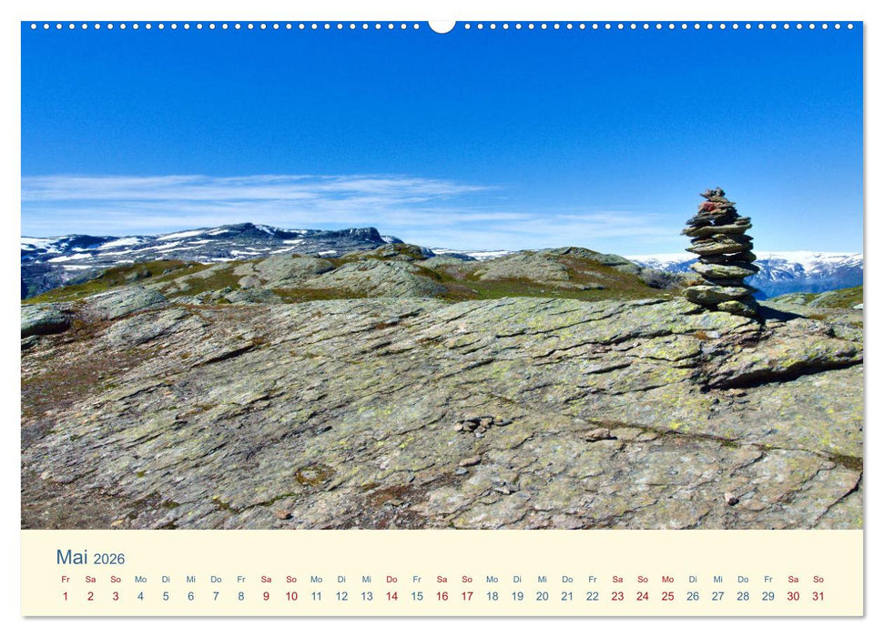 Trolltunga (CALVENDO Premium Wandkalender 2026)