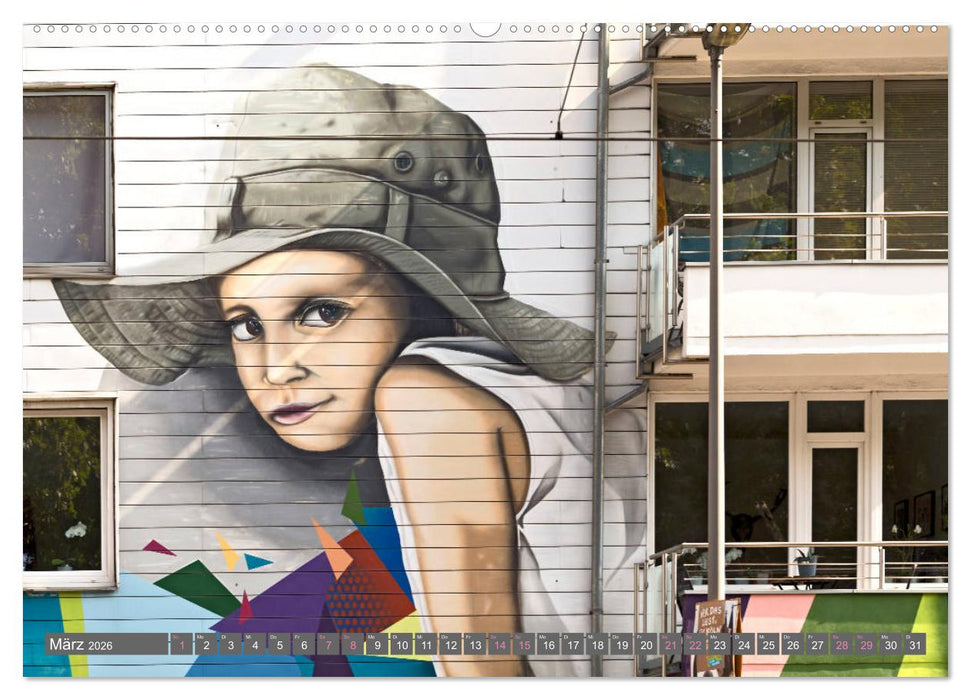 KÖLN STREETART GALERIE (CALVENDO Wandkalender 2026)