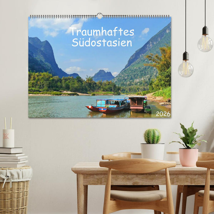 Traumhaftes Südostasien (CALVENDO Wandkalender 2026)