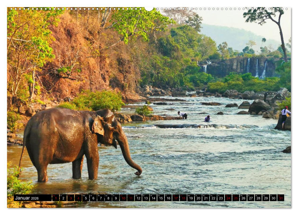 Traumhaftes Südostasien (CALVENDO Wandkalender 2026)