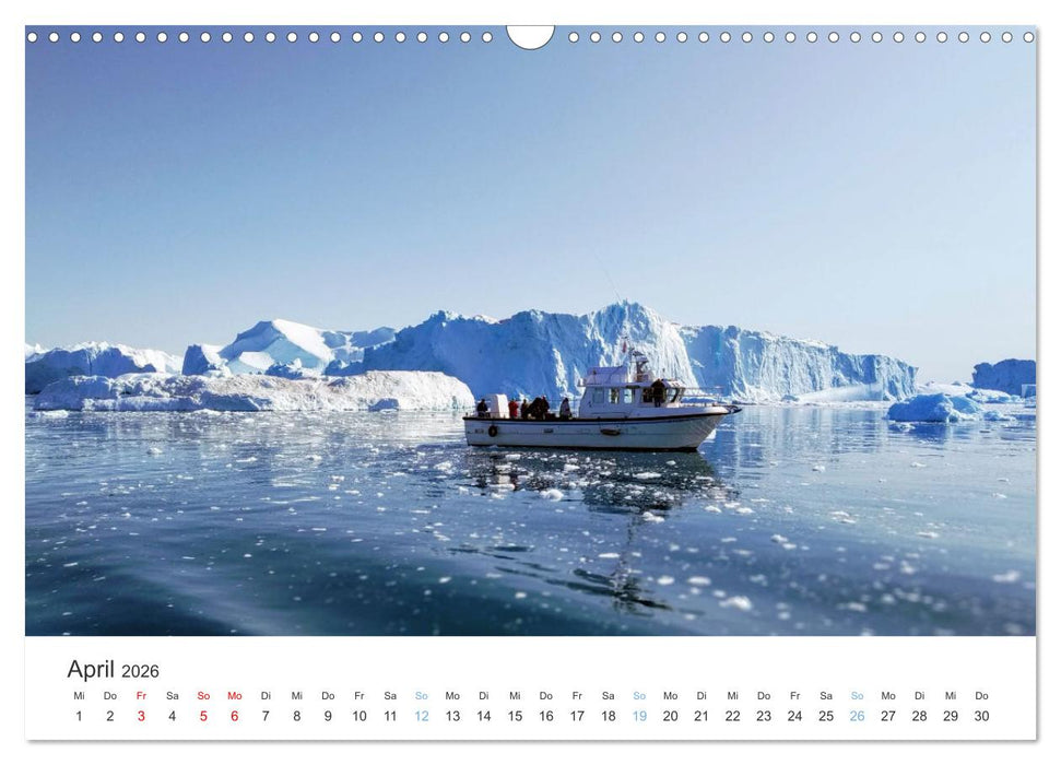 Cold as Ice - Eindrücke aus Arktis und Antarktis (CALVENDO Wandkalender 2026)