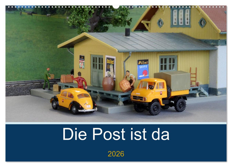 Die Post ist da (CALVENDO Wandkalender 2026)
