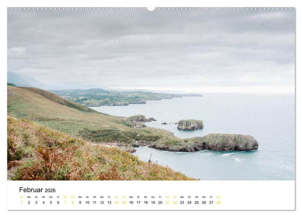 Asturien - Von der Küste bis zu den Gipfeln Europas (CALVENDO Premium Wandkalender 2026)