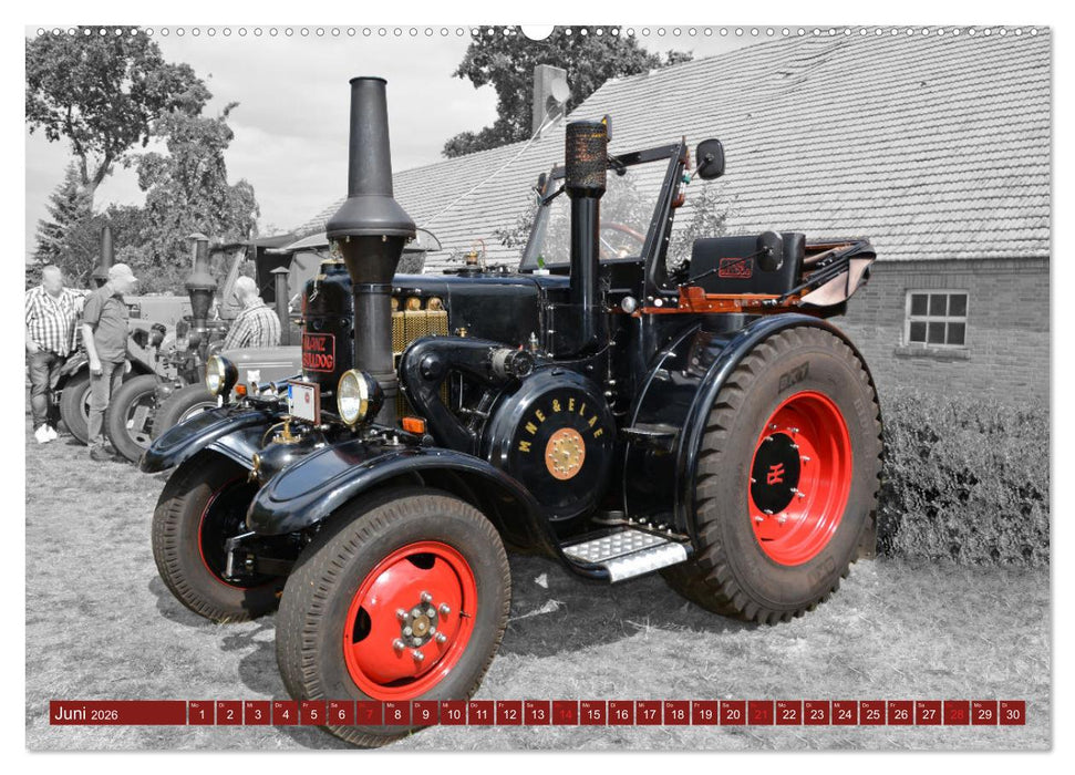 Schätze aus vergangenen Tagen - geliebte Trecker (CALVENDO Premium Wandkalender 2026)