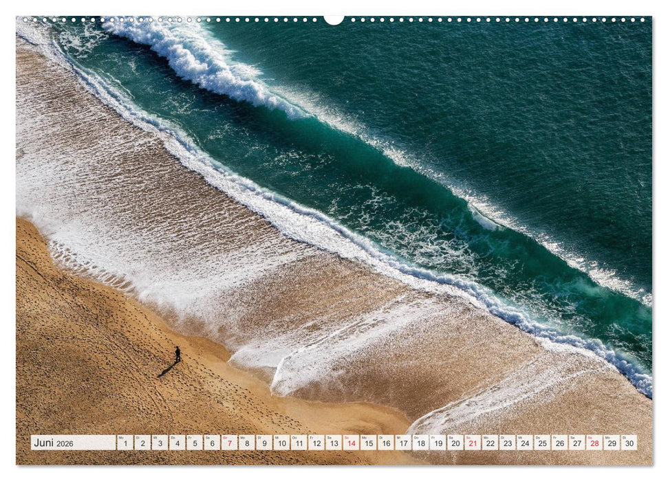 WASSERBERGE - Die Riesenwellen von Nazaré (CALVENDO Premium Wandkalender 2026)
