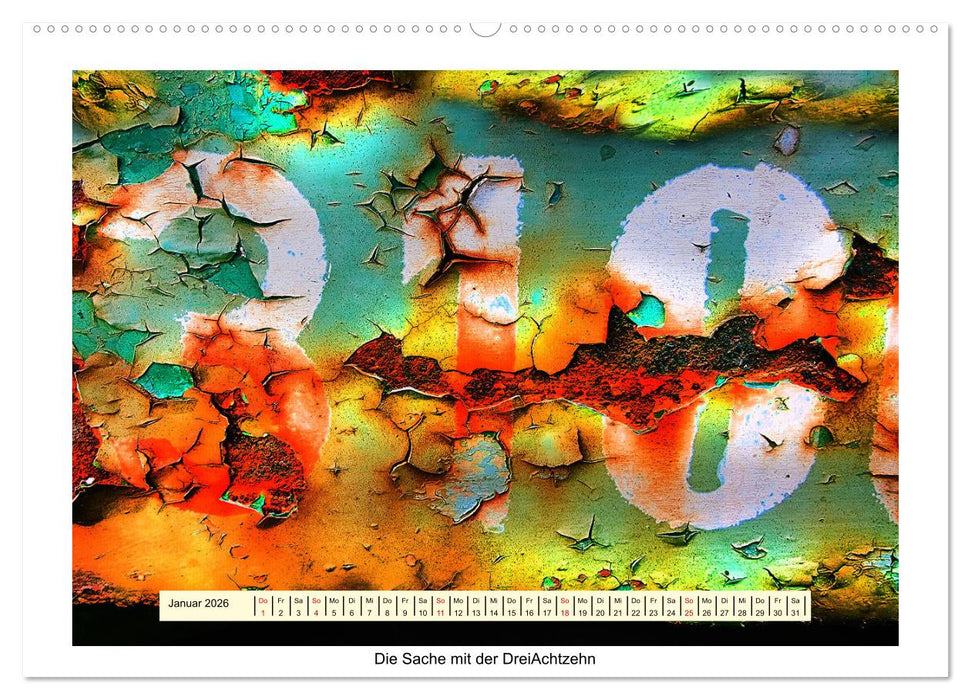 Rostgemälde (CALVENDO Wandkalender 2026)