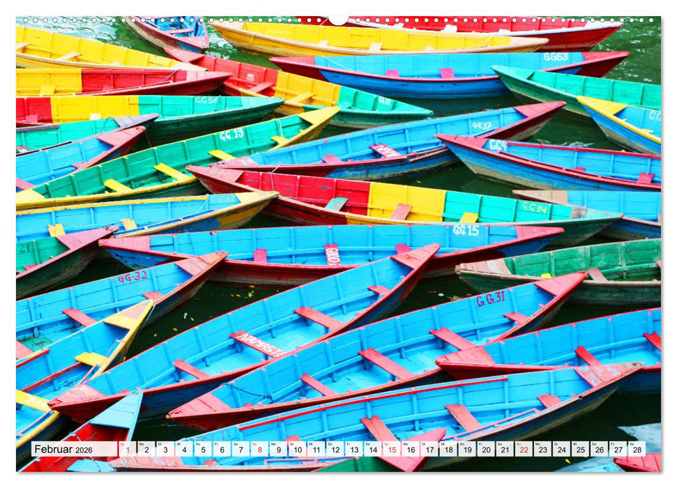 Nepal Eine Reise durch ein faszinierendes Land (CALVENDO Premium Wandkalender 2026)