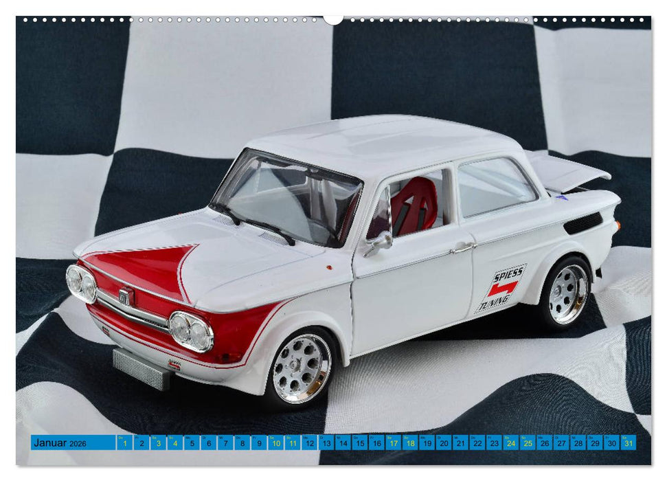 NSU TT CUP Auch im Kleinen ganz Groß (CALVENDO Premium Wandkalender 2026)