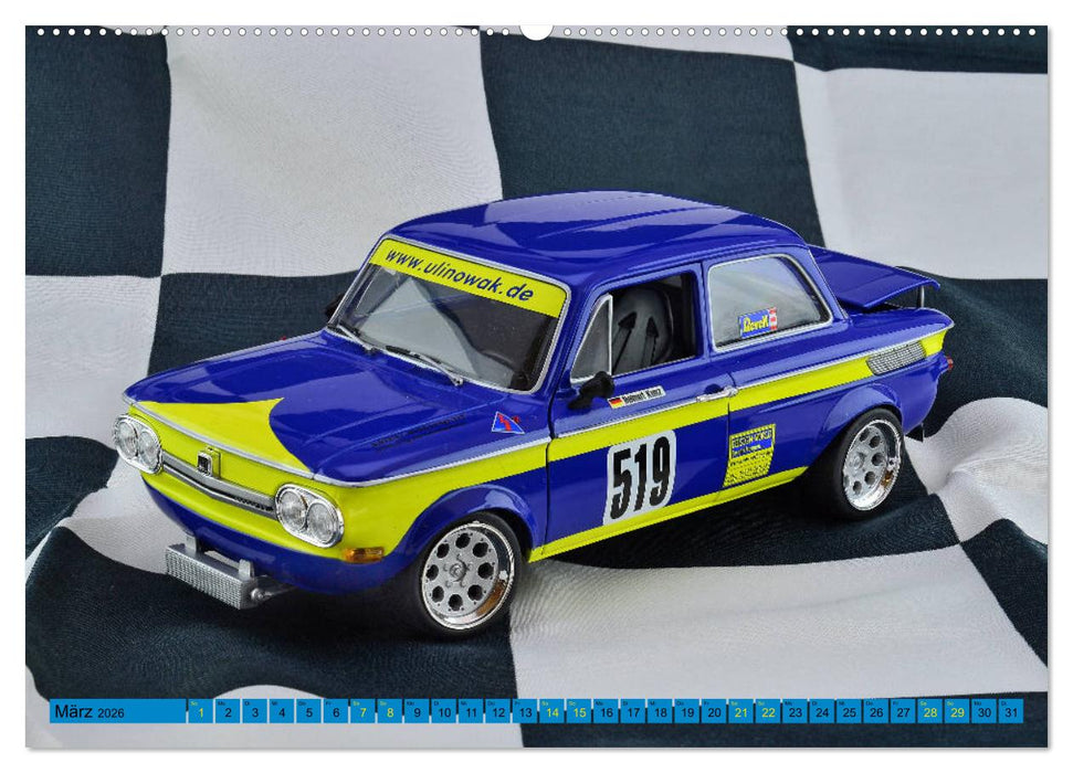 NSU TT CUP Auch im Kleinen ganz Groß (CALVENDO Premium Wandkalender 2026)