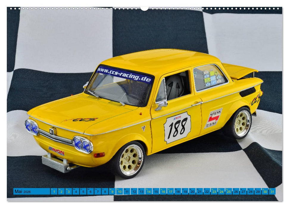 NSU TT CUP Auch im Kleinen ganz Groß (CALVENDO Premium Wandkalender 2026)