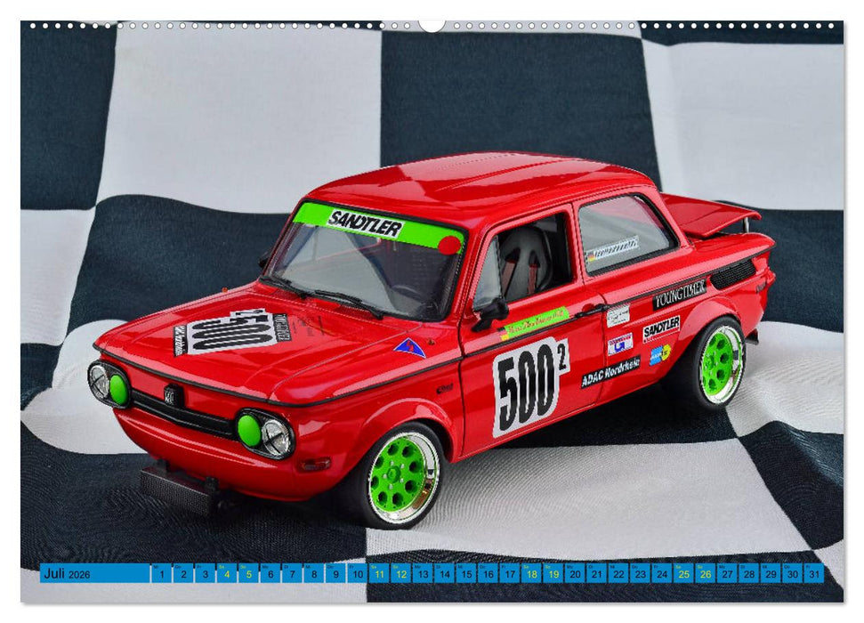 NSU TT CUP Auch im Kleinen ganz Groß (CALVENDO Premium Wandkalender 2026)
