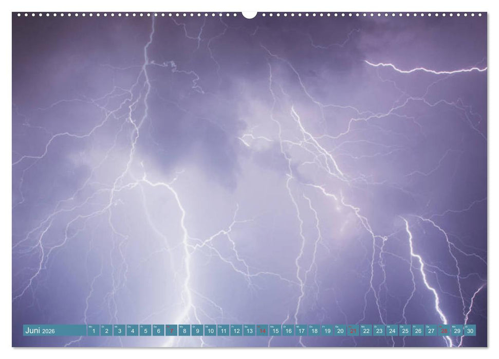 Fantastische Wetterfotos (CALVENDO Premium Wandkalender 2026)