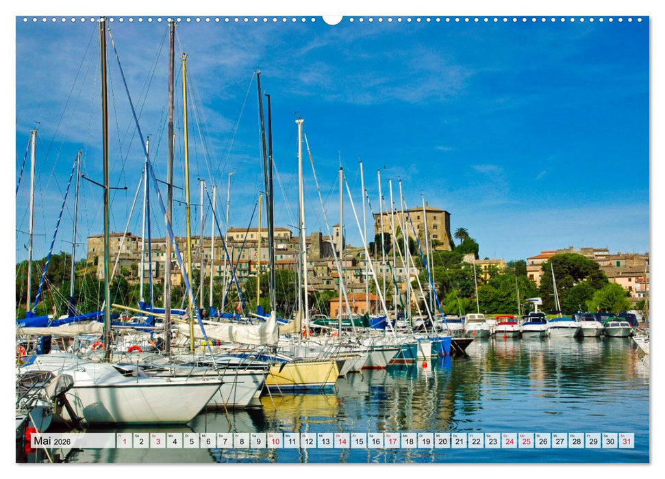 Bolsenasee Smaragd im Latium (CALVENDO Premium Wandkalender 2026)