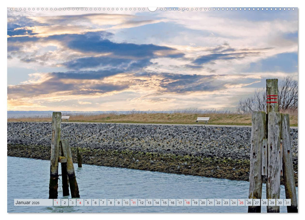 Langeoog - Natur Pur (CALVENDO Premium Wandkalender 2026)