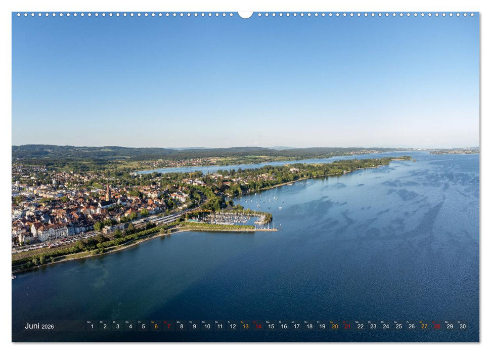 Die Halbinsel Mettnau - Erholungsort im Bodensee (CALVENDO Wandkalender 2026)