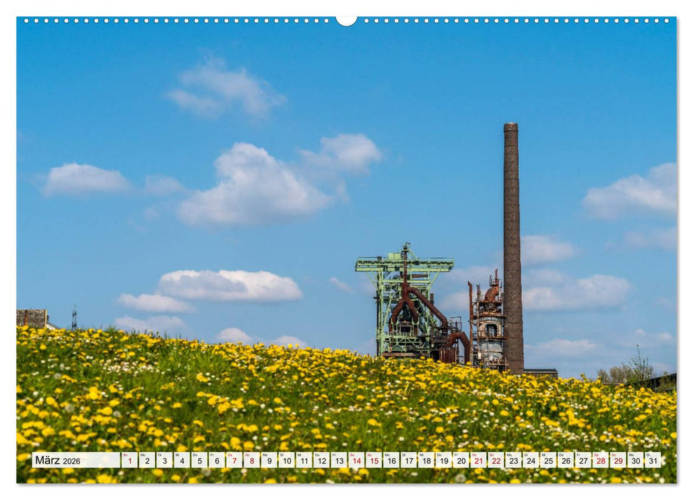 Das Ruhrgebiet (CALVENDO Premium Wandkalender 2026)