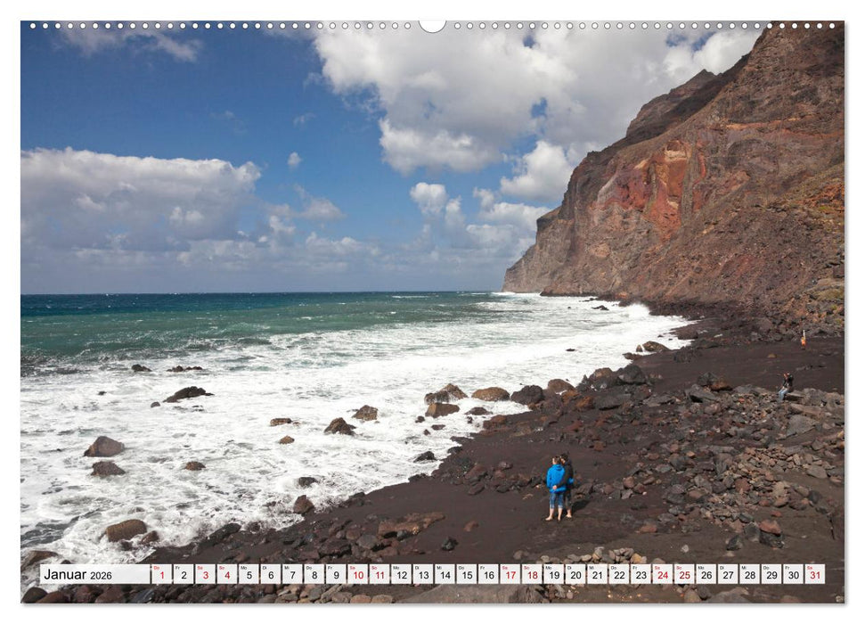 Die Traumstrände der Kanaren. (CALVENDO Premium Wandkalender 2026)
