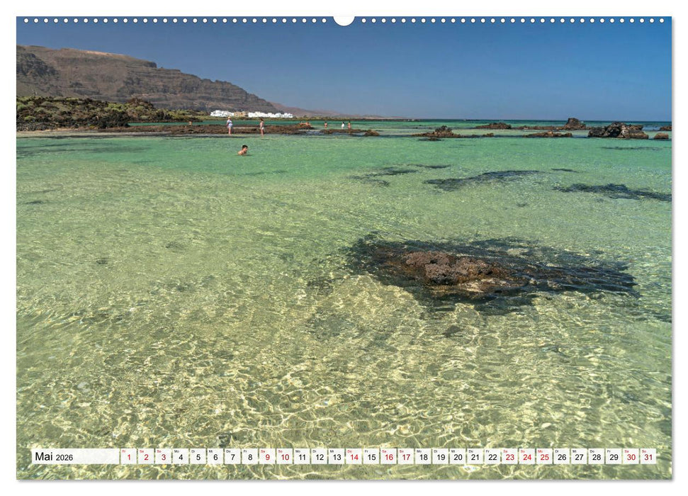Die Traumstrände der Kanaren. (CALVENDO Premium Wandkalender 2026)