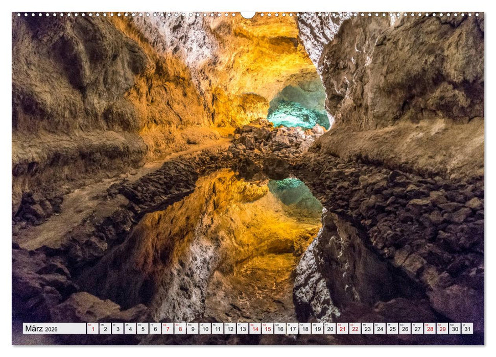 Kanarische Inseln - Lanzarote (CALVENDO Premium Wandkalender 2026)