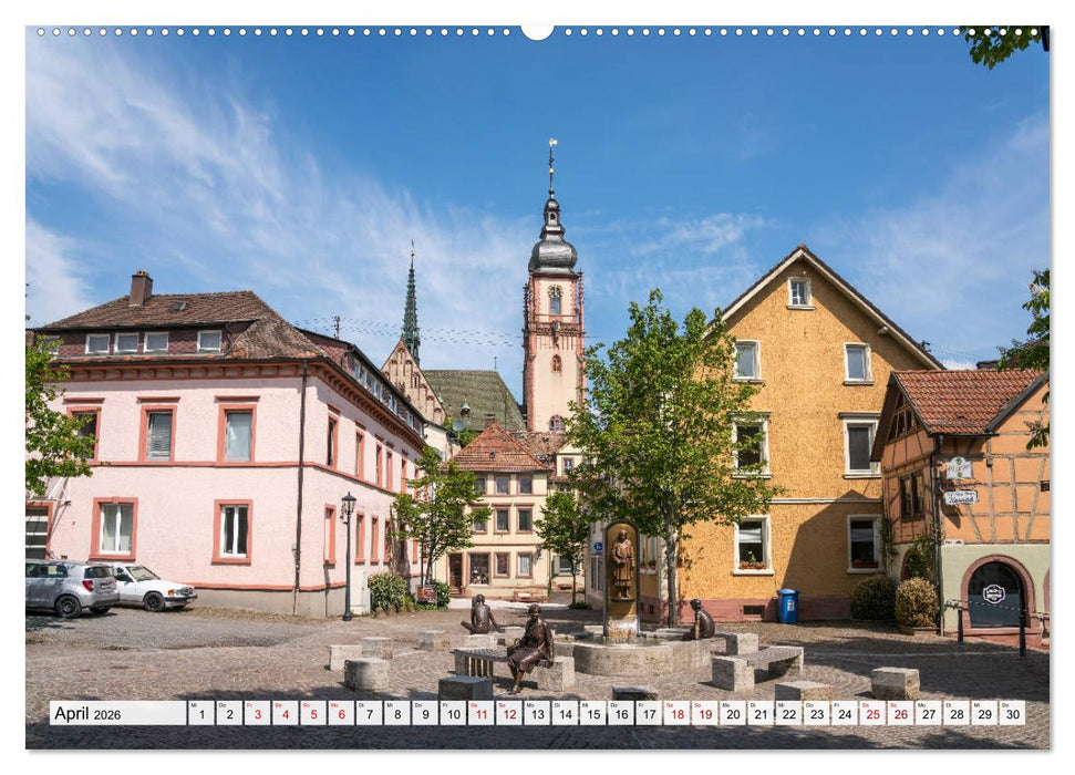 Die Romantische Strasse (CALVENDO Premium Wandkalender 2026)
