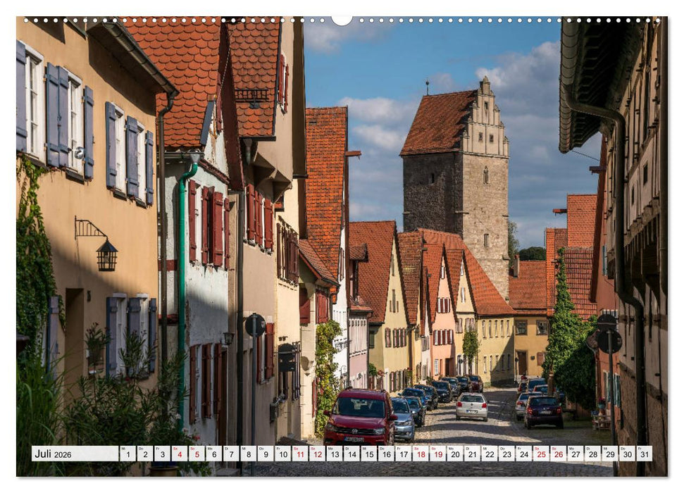 Die Romantische Strasse (CALVENDO Premium Wandkalender 2026)